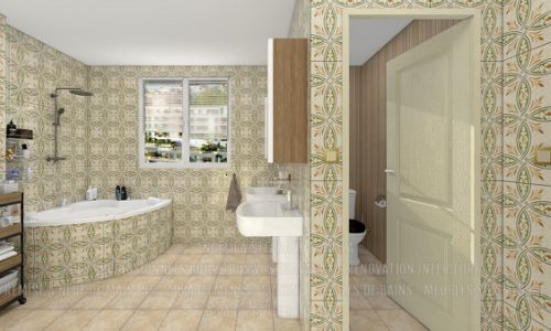 ANCIENNE SALLE DE BAIN ET WC À RÉNOVER DE 11 M²