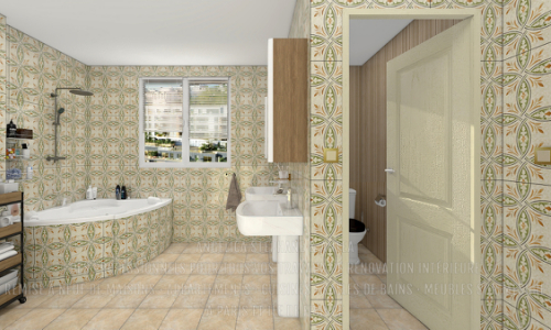 ANCIENNE SALLE DE BAIN ET WC À RÉNOVER DE 11 M²