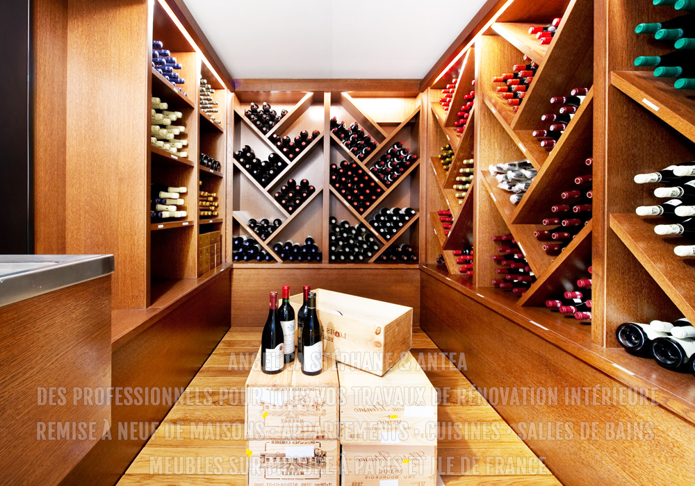 "Nous aménageons des caves en espaces fonctionnels, grâce à des meubles sur mesure"