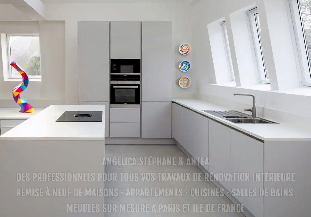 "Nos Cuisinistes réaliseront votre cuisine en sur mesure sur Paris et Ile de France"