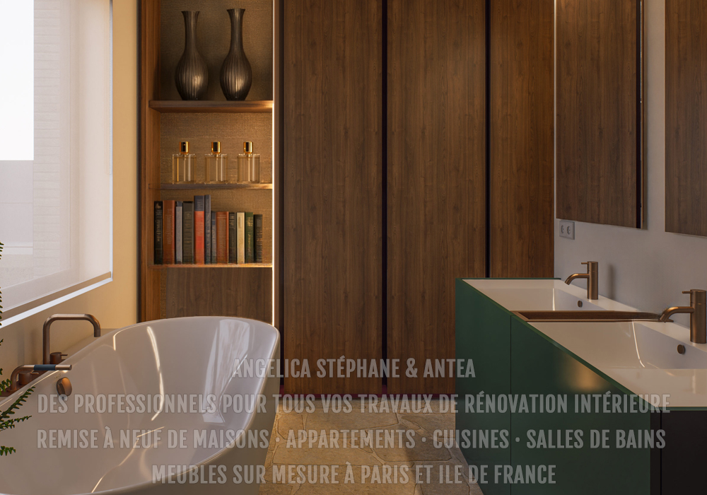 "Nous réalisons tous vos meubles de votre salle de bain"