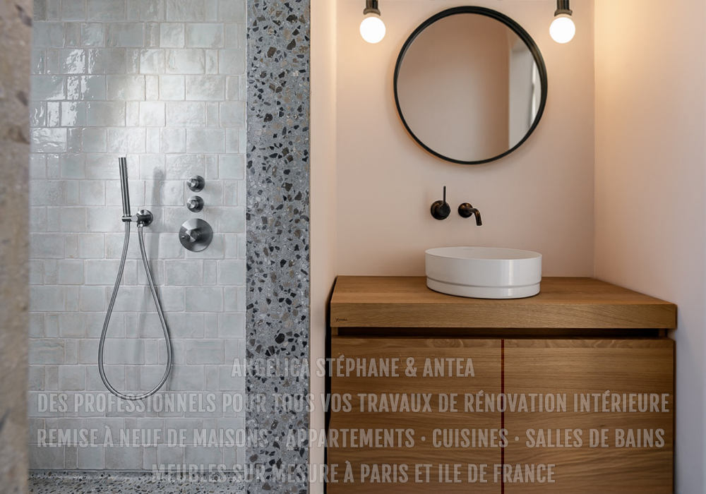 "Nous rénovons et agençons votre salle de douche"